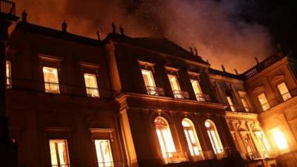 Tragédia: O maior museu da América do Sul virou cinzas!
