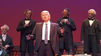 O Terror de Trump! Presidente ganha animatrônico na Disney