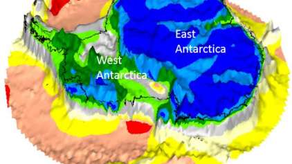 Satelite descobre continente perdido debaixo da Antártica 
