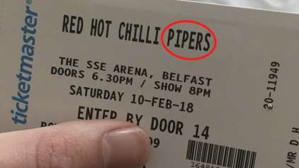 Homem compra ingresso para Red Hot Chili Pepers, tudo dá errado
