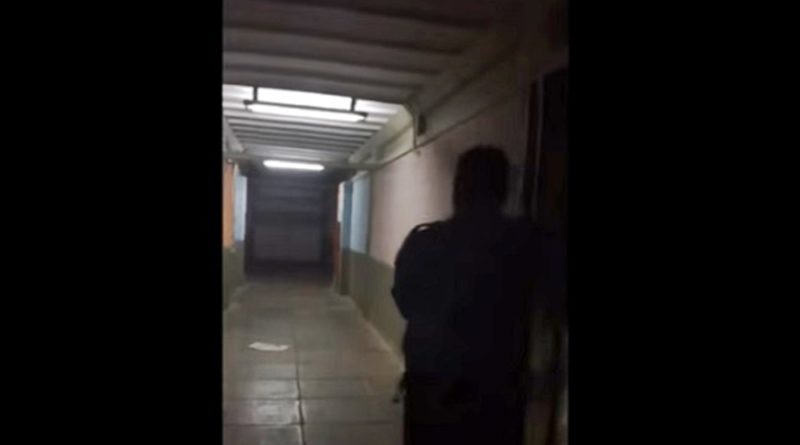Atividade paranormal gravada em escola brasileira 